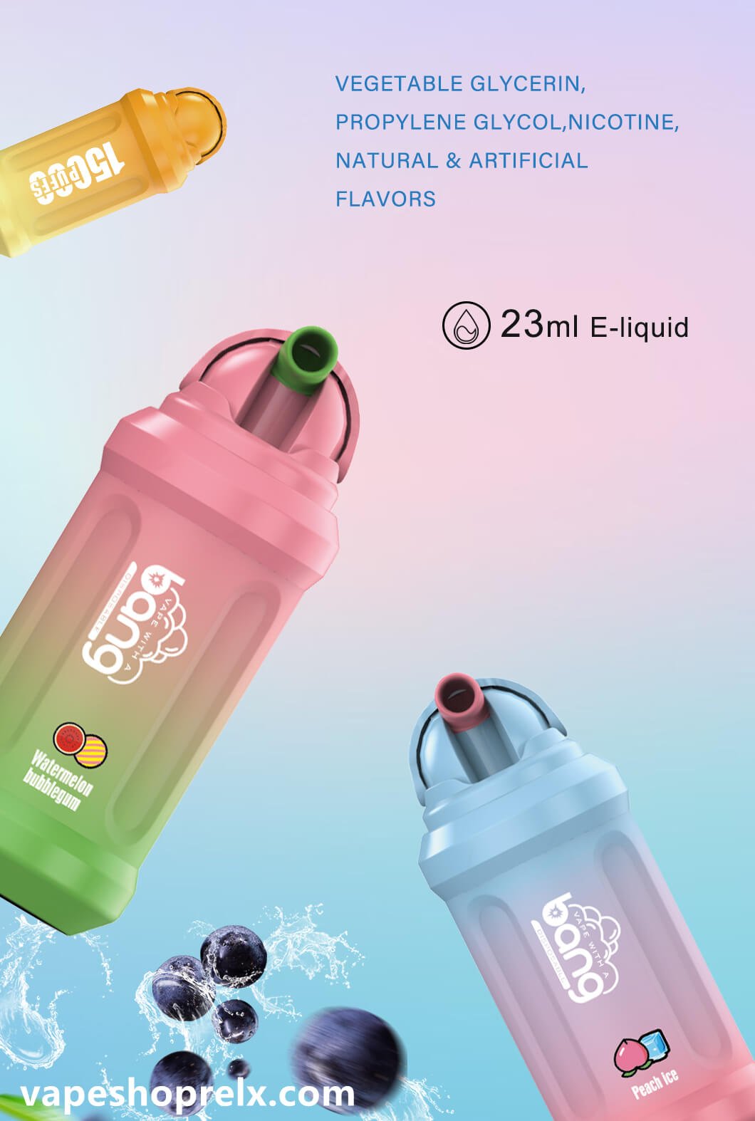 BANG CUP 奶茶杯15000Puffs一次性拋棄式電子煙｜多口味選擇｜全新爆款-2