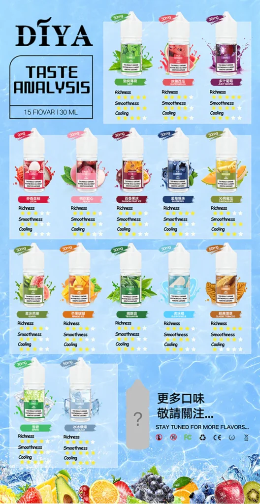 DIYA 叮啞系列煙油 30ML|小煙專用適配多款主機與煙彈|台灣現貨-1 DIYA 叮啞系列煙油 30ML|小煙專用適配多款主機與煙彈|台灣現貨-1