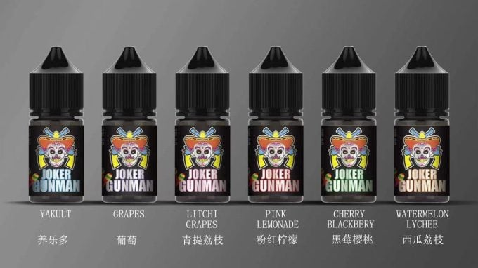 JOKER GUNMAN小丑鹽口味煙油30ML/35MG|原裝正品買五送一-2 JOKER GUNMAN小丑鹽口味煙油30ML/35MG|原裝正品買五送一-2