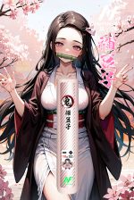 INF無限六代電子煙主機 粉色禰豆子